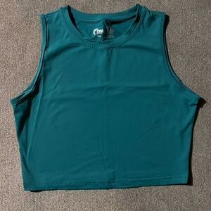 ZYIA Woman’s Crop Tank XXL Teal